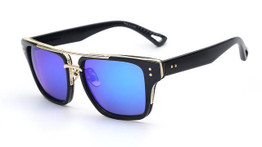 2016 New Cool Square Men Sunglasses Vintage Style Male Gold Women Brand Designer Sun Glasses UV400 Oculos De Sol Masculino