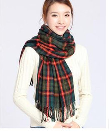 2016 Fashion Wool Winter Scarf Women Spain Desigual Scarf Plaid Thick Brand Shawls and Scarves for Women