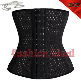 Corsets Waist Trainer Cincher Hot Body Shaper Elasticated Hot Belt Tummy Girdle Glass Breathable Ladies Underbust Control