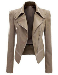 Coromose Leather Jacket Spring Women's Outerwear Jacket Coat Ladies Leather Clothing Female Motorcycle Leather Jacket