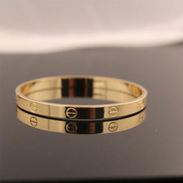 2016 Trendy Rose Gold Silver Bracelet for Women Bangle Lover Bracelet Jewelry Titanium Love Bracelet Bangle Pulseiras H0009