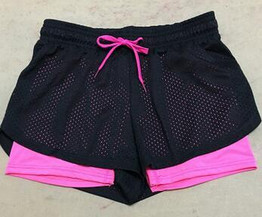 2016 Summer Exercise Fitness Fashion Shorts Breathable Elastic Waist Female Casual Yo-Ga Short Feminino Women Shorts