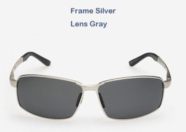 2016 Square Polarized sunglasses Metal frame men Luxury sunglasses brand designer Driving mirror Goggle sun glasses UV400