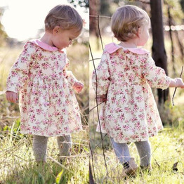 Flower Cute Tutu Mini Dresses Floral Outfit Dress Girl Clothes Cute Kid Infant Baby Girls Clothing Dress Sleeve