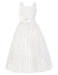 Grace Karin Flower Girl Dresses For Weddings Baby Party Frocks Tulle Lace Communion Graduation Kids Prom Dresses Evening Gowns