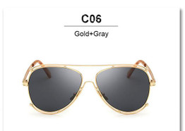 CandisGY Fashion Clear Eyeglasses Eyewear Transparent Lens Brand Designer Women Mirror Sunglasses Vintage Lady Sun Glasses