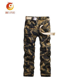Camouflage Pants Loose Camo Pant Men Casual Cargo Pants Fashion Camouflage Trousers Men Cotton Military Tactical Pants Big Size