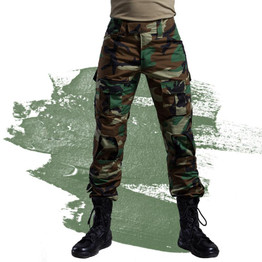 Camouflage combat frog trousers military camouflage clothes ACU trousers men US tactical cargo pants army combat pants