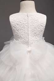 Elegant Baby Girl Dress wedding baptism princess dresses for girls newborn birthday party tutu dress girl clothes kids clothing