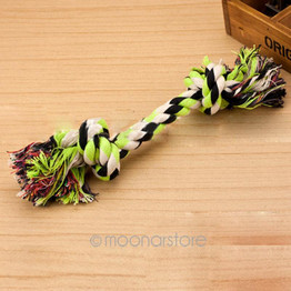 Durable Braided Pet Bone Chew Rope Dog Puppy Chew Toy Train Toy