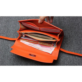 Luxury Brand Women Wallets and Purses Genuine Leather Famous Brand Designer Wallets Fashion Clutch Coin Purses Leather Genuine