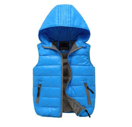 2-12 Kids Vest Baby Girls Waistcoat Boys Outerwear Coats Boys Winter Vest Children Clothes Outerwear&amp;Coats Kids jackets