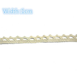 2 yards/Lot Cotton Lace Trim Clothing Decorative Ribbon Home Handmade Patchwork DIY Sewing Wedding Crafts Accessory