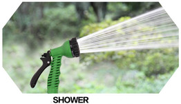 VILEAD Garden Watering Hose Reels 100FT with Water Spray Gun Green Blue Expandable Magic X Hose 30M Garden Hose for Car Washing