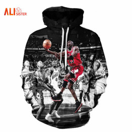 Alisister Fashion Jordan Hoodies Men 3d Print Painting Sweatshirt Designer Men's Sweatshirts Crewneck Men/women's Harajuku Hoody