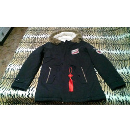 New 2017 Winter Jacket Fur Collar Men'S Down Jacket Cotton-padded Coat Thickening Jacket Parka Men Manteau Homme