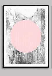 Nordic Modern Geometric Abstract Painting Photo Wall Pictures For Living Room Decorative Painting HD Poster Canvas Painting