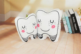 Nooer Unicorn Doll Rabbit Tooth Baby Sleep Toys Cushion Pillow Unicorn Stuffed Plush Toys Kids Bedroom Decoration Kids Gift