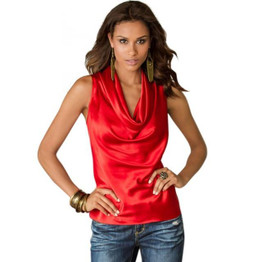 Newest Summer Fashion Sexy Chiffon Blouse Elegant Ladies Solid Tops Casual Sleeveless Women's Shirt XN4 H2