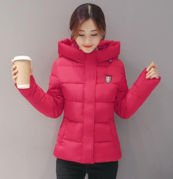 Refeeldeer Cotton Padded Winter Jacket Women Parkas 2017 Thick Warm Hooded Women's Winter Jacket Coat Female Black Pink Jacket