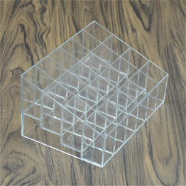 Transparent Acrylic 24 Lipstick Display Stand Case Jewelry Box Makeup Organizer Tool Cosmetic Storage Holder Makeup Set FM88