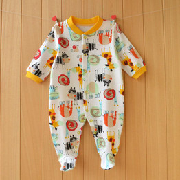 3-12M Spring Newborn Baby Clothes Girl Jumpsuits Cartoon Warm Romper Animal Costume Baby Rompers Infant Boy Clothes