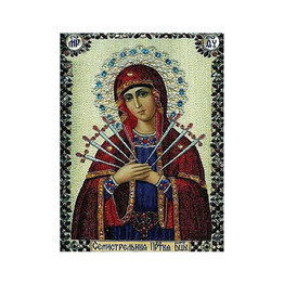 Religious 5D Diy Diamond Painting Mosaic Handmade Cross Stitch Religion Picture Round Diamond Kit Diamond Embroidery Home Decor