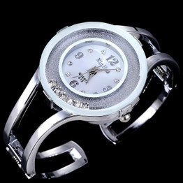 Fashion Full Steel Bracelet Watch Women Watches Rhinestone Women's Watches Ladies Watch Clock saat montre femme relogio feminino
