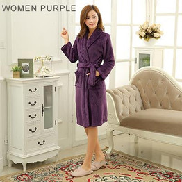 Hot Selling Lovers Classic Silk Soft Long Bathrobe Men Kimono Bath Robe Mens Flannel Warm Dressing Gown Luxury Hotel Coral Robes