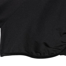 FINEJO Women Summer Bodycon Black Mesh Two Piece Patchwork Jumpsuit Romper Sleeveless Crop Top Short Playsuit Overalls Plus Size