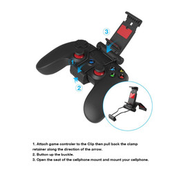 GameSir G3s 2.4Ghz Wireless Bluetooth Gamepad Controller for Android TV BOX Smartphone Tablet PC Gear VR with Bracket