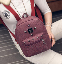 vintage small Backpack Mochila Feminina Women Bag School Bags pu Leather Backpacks for Girls brands Travel bags Mujer Sac a Dos