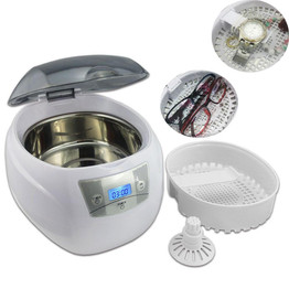 High Quality Ultrasonic Cleaner Jewelry Dental Watch Glasses Toothbrushes Cleaning Tool 750ml Ultrasonic Cleaner Bath 220V