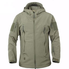 High Quality TAD Lurker Shark Skin Military Warm Windproof Tactical Softshell Jacket Men Mountaineering Army soft shell