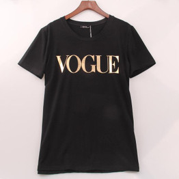 Donna Round Neck Printed T-Shirt