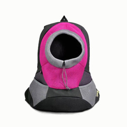 Dog Carrier Pet Backpack Bag Portable Travel Bag Pet Dog Front Bag Mesh Backpack Head Out Double Shoulder Outdoor Pet Carrier