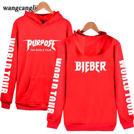 Justin Bieber hooded hoodie 2017 Purpose Zipper Hoodies With Cap Men Fashion Hoodies Kpop mens hooded sweatshirt Fashion 4XL