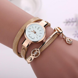 Gold Wrist Watch Women Watches Relogio Feminino 2017 Famous Brand Female Clock Quartz Watch Ladies Quartz-watch Montre Femme