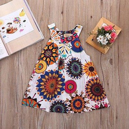 Hot Fashion Toddler Summer Dresses Cute Baby Girls Party Tutu Clothes Kids Princess Floral Dress