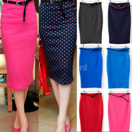 Fashion Summer Womens Ladies High Waist Midi Pencil Shorts Skirt Bodycon Slim Tube Stretch Saias Skirts