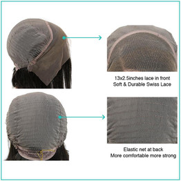 Slove Rosa 250% Density Brazilian Human Remy Straight Wig Lace Front Human Hair Wigs Pre Plucked With Baby Hair Bleached Knots