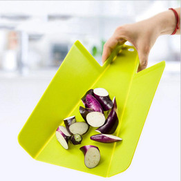 Flexible Folding Non-Slip Cutting Portable Camping Outdoor Chopping Slicing Frosted Board Mat Kitchen Antibacteria Cutting Board