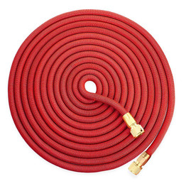 High Quality 25FT-100FT Garden Hose Expandable Magic Rubber Flexible Water Plastic Hoses Pipe Spray Gun Outdoor Garden Watering