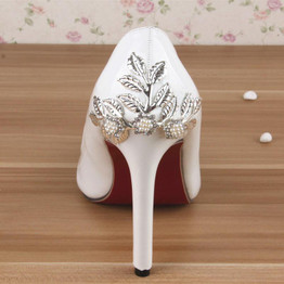 High Heels Women Pumps Glitter High Heel Shoes Woman Sexy Wedding Party Shoes Red Pointy Toe Basic Work Stilettos Pumps