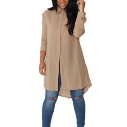 Fashion Women Blouse Shirt Chiffon Casual Blusas Feminina Tops Tee Chemise Femme Vintage Clothing Long Sleeve Plus Size Ladies