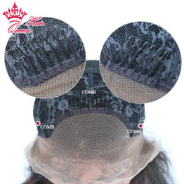 Queen Hair Lace Front Human Hair Wigs For Black Women Pre Plucked 130% Density Brazilian Hair Natural Straight Wig Remy Glueless