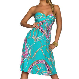 Bohemian European Style Women Dress Quality Low Price Sexy Clothes Vintage Ropa Mujer Print Beach Summer Dress Vestidos De Festa