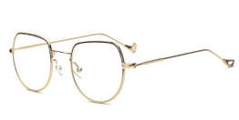 Peekaboo ocean small square sunglasses women fashion 2017 gold metal clear blue sunglasses for men small size uv400