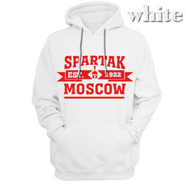 new Russian premier league fc club Spartak Moscow Hoodies sweatshirt Camiseta Sweatshirts Glushakov Hoodie Cotton tracksuit