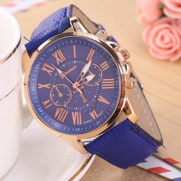 PINBO Fashion Brand women Quartz watch Women Watch Faux Leather Quartz Wrist Watches Roman Numeral Watch relogio feminino